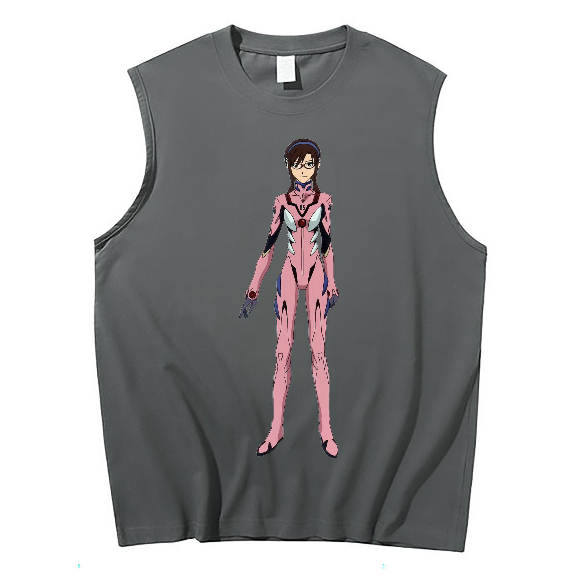 （画像用） EVA 新世紀エヴァンゲリオン コットン100％タンクトップ（フロントプリント）
